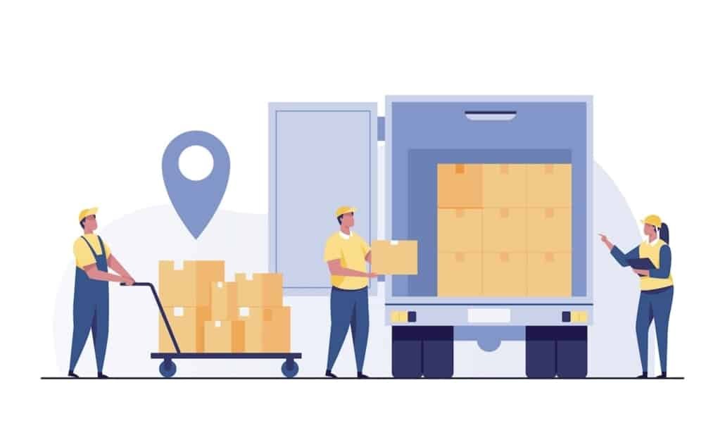 Quy trình e-fulfillment bắt đầu bằng việc tiếp nhận và kiểm tra hàng tồn kho từ các nhà cung cấp để đảm bảo độ chính xác, chất lượng và tài liệu đúng quy định (Nguồn: Internet)