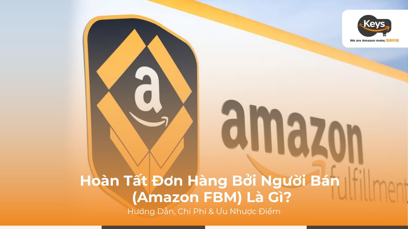 hoàn tất đơn hàng bởi người bán FBM Amazon FBM