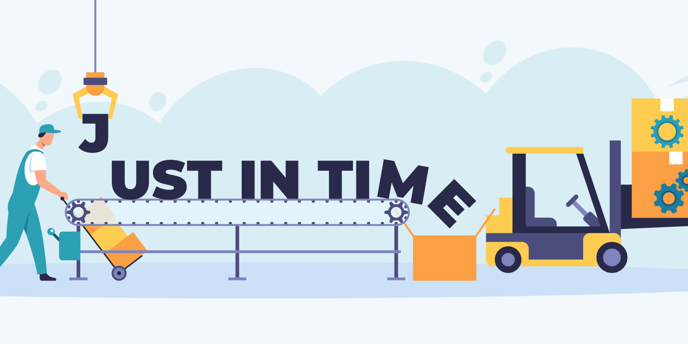 Just-in-Time management minimizes storage costs but risks stockouts if supply chain disruptions occur (Source: Internet)