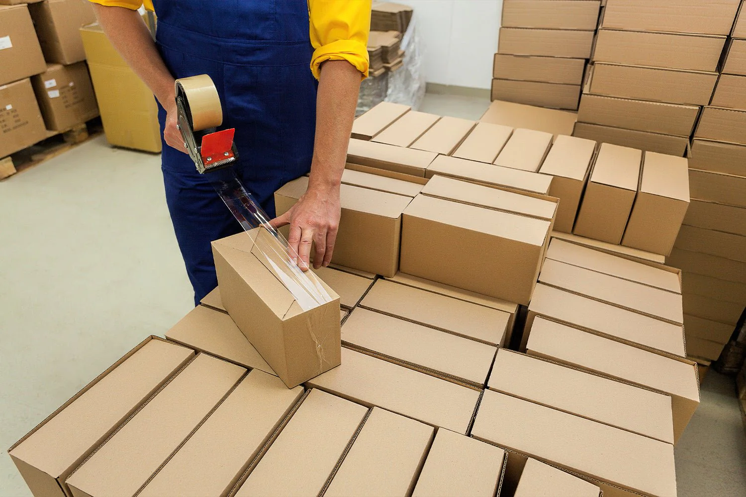 Organizing inventory and optimizing packing with the right box sizes streamline pick and pack fulfillment and cut shipping costs (Source: Internet)