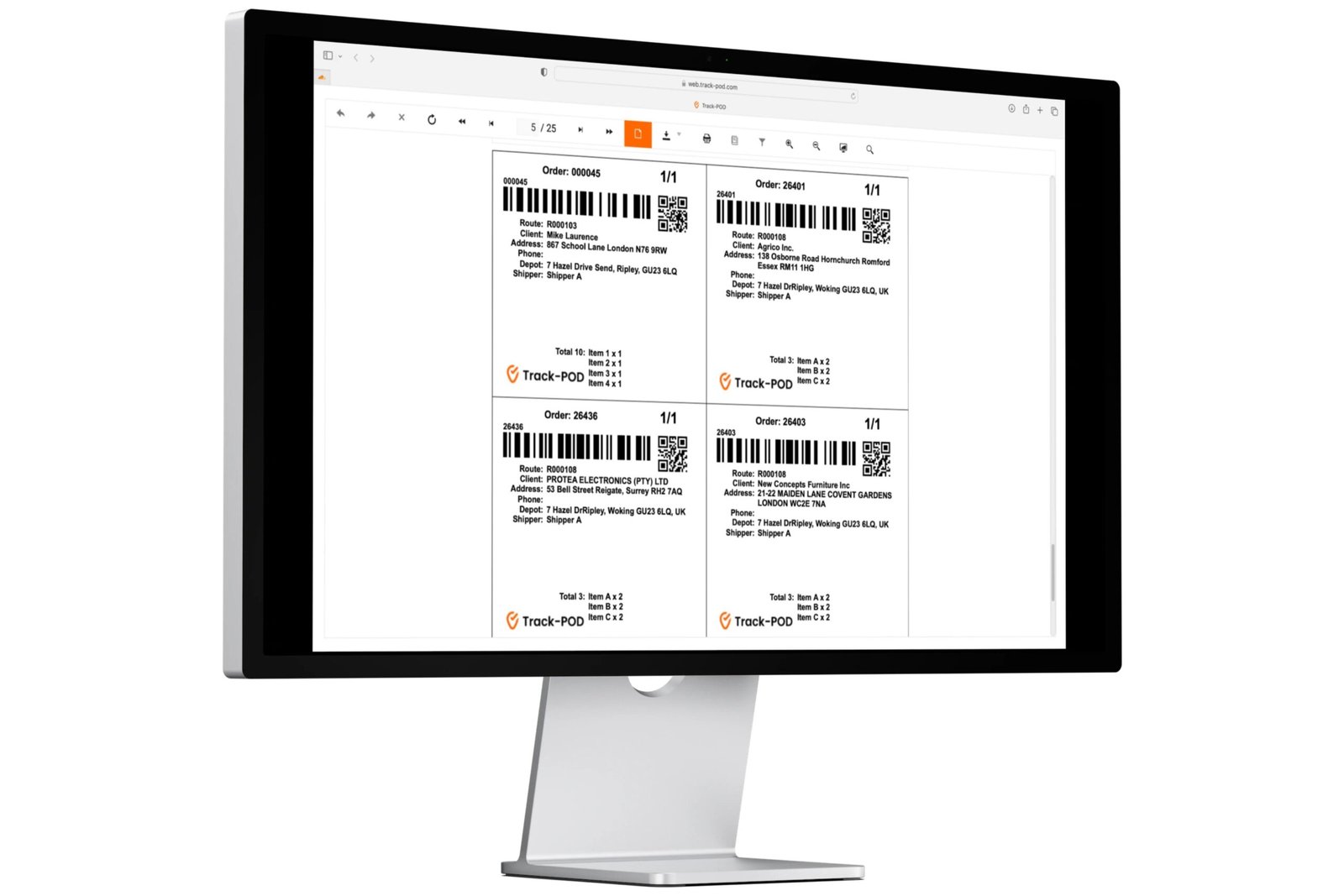Software can easily create a packing slip without errors (Source: Internet)