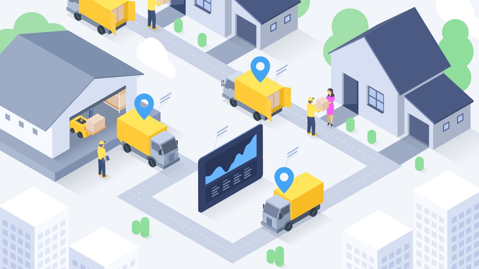 Last-mile delivery plays an important role in achieving customer satisfaction (Source: Internet)