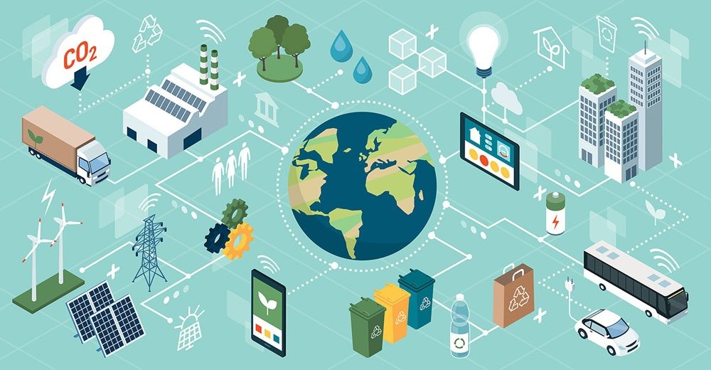 Sustainability and green logistics also become a trend in the last-mile delivery aspect (Source: Internet)