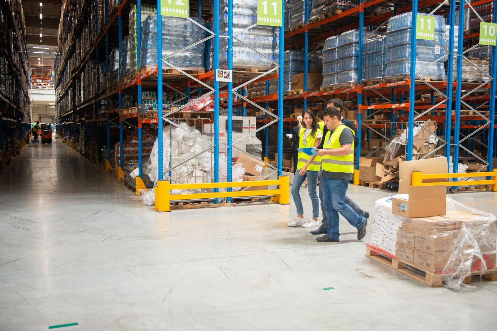 Where will you encounter holding costs?