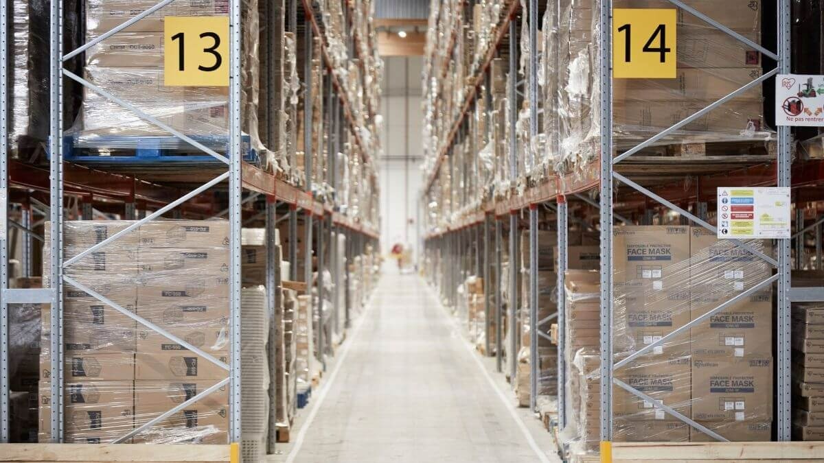 What is a transit warehouse?